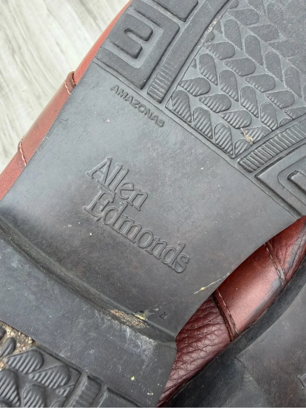 Allen Edmonds premium leather boat shoes